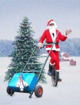 Santa on the Road